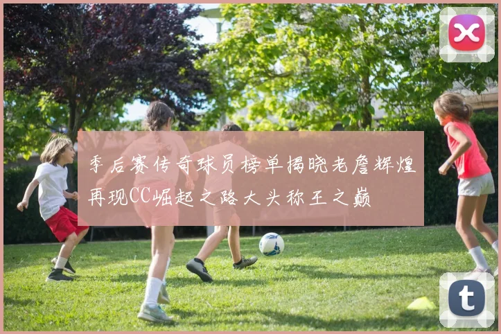 季后赛传奇球员榜单揭晓老詹辉煌再现CC崛起之路大头称王之巅
